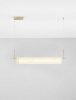Marmurowa Lampa Zwieszana Nad Stół Do Jadalni w Stylu Art Deco Luces Exclusivas MAIRANA LE44621